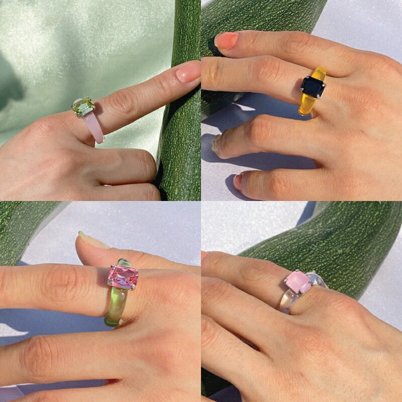 楽天市場】☆配送無料☆ [yOungly yOungley] ヨンリヨンリ Foi ring