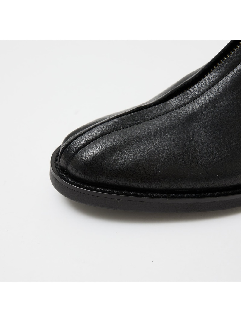 楽天市場】センタージップ レザー ブーツ alfredoBANNISTER