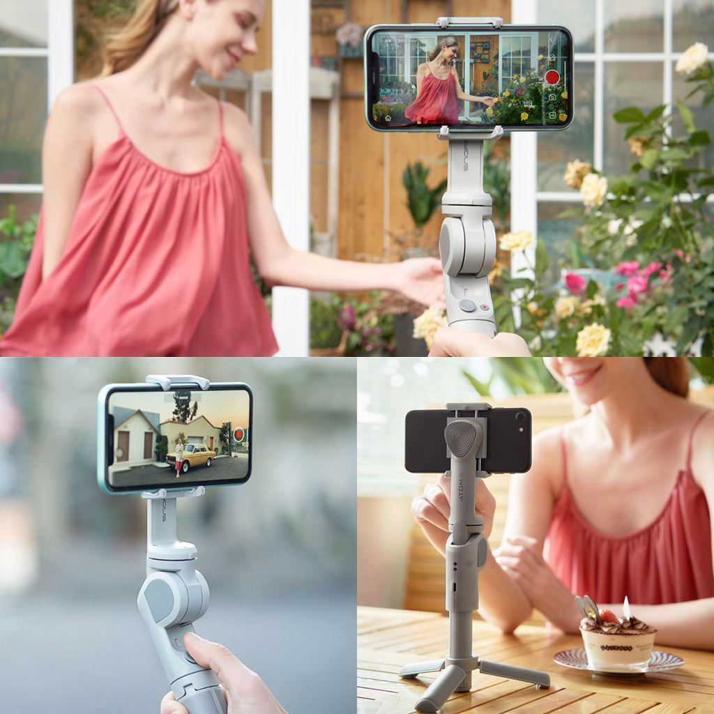 楽天市場】SNOPPA 3軸 スマホ用ジンバル ATOM2 [自動開閉式簡単撮影