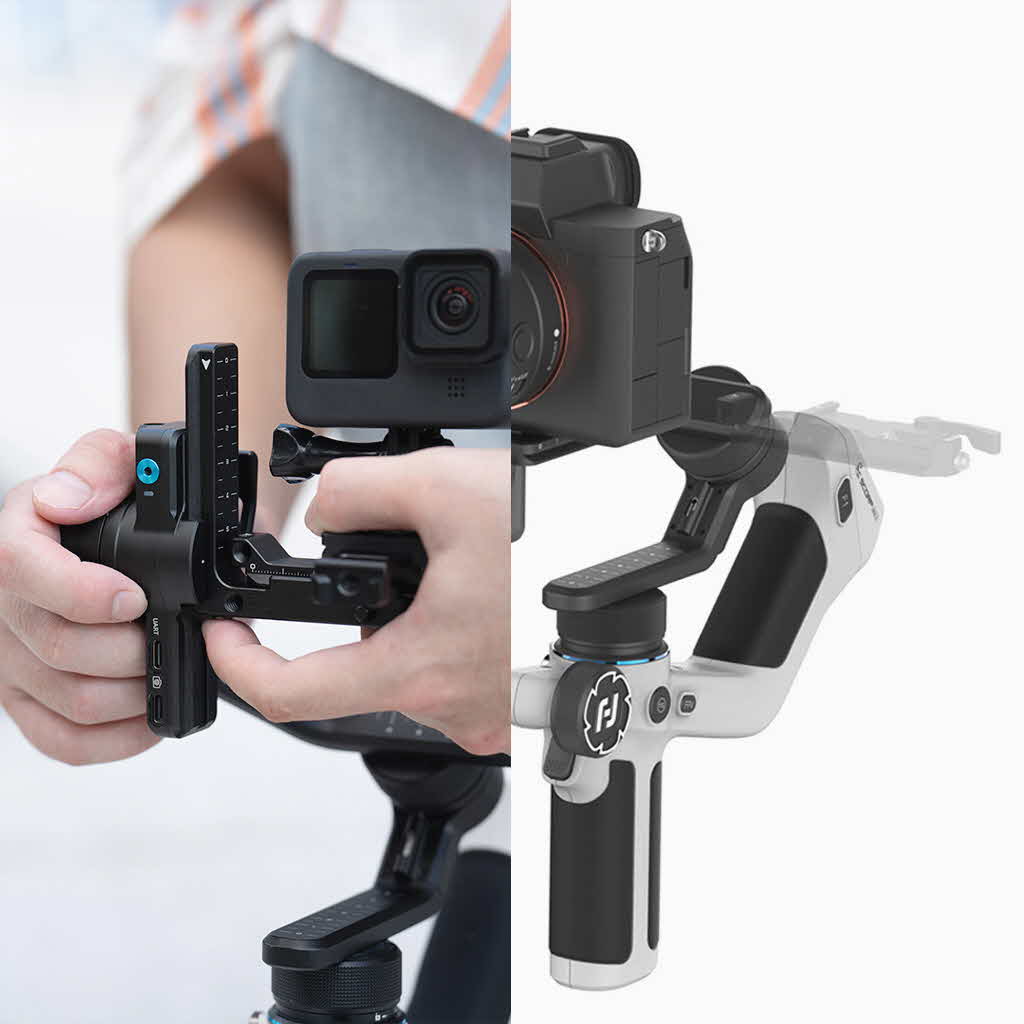 楽天市場】AIトラッカー内蔵 ジンバル for 一眼レフ & スマホ3軸