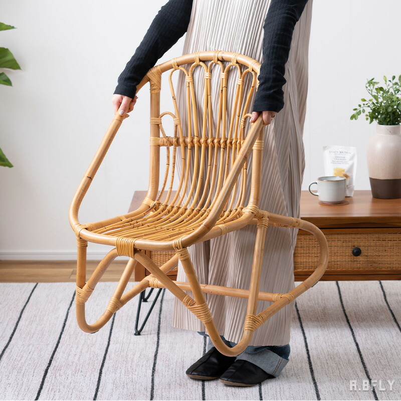 楽天市場】ラタンチェア 籐家具 パーソナルチェア リゾートチェア