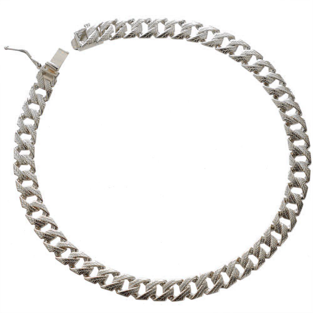 楽天市場】喜平 アンクレット K18 18KWG 18金 メンズ ホワイトゴールド