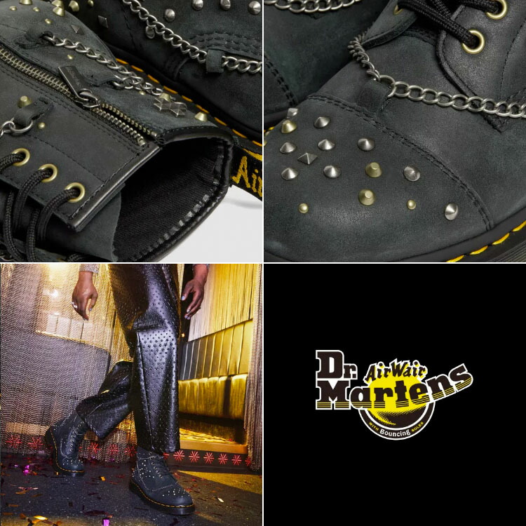 楽天市場】Dr.Martens ドクターマーチン 8ホールブーツ レザー 1460