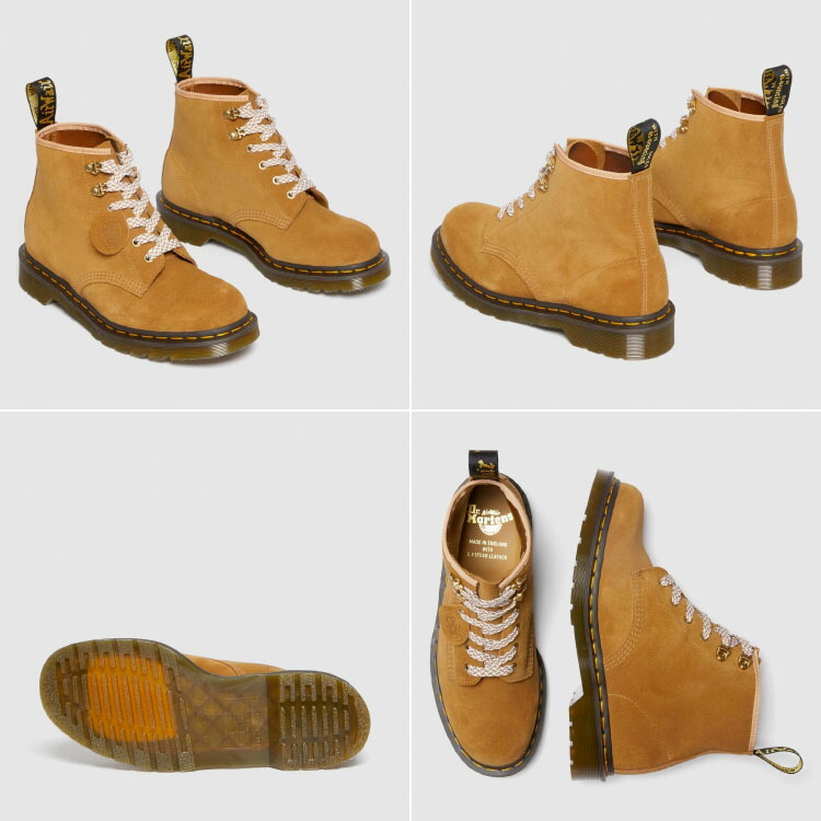 楽天市場】Dr.Martens ドクターマーチン 6ホールブーツ スウェード