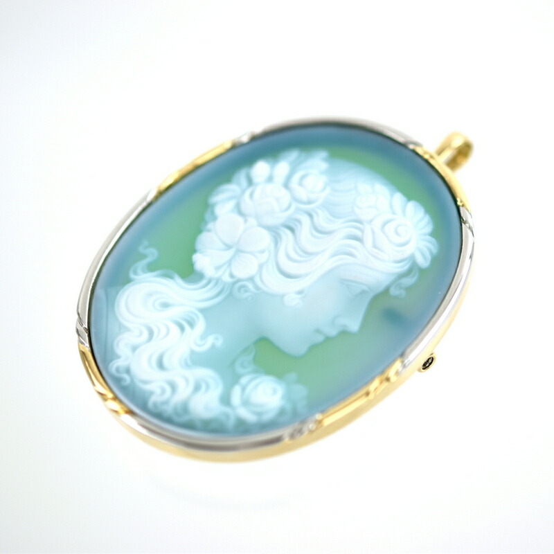 楽天市場】カメオ ブローチ ペンダントトップ 2WAY アクセサリー