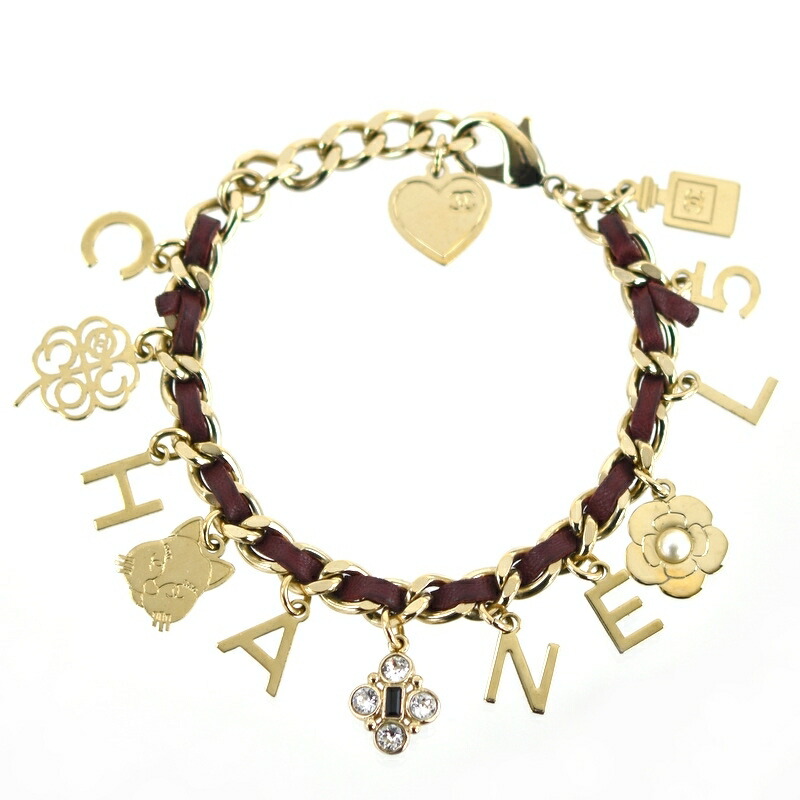 楽天市場】シャネル ブレスレット レディース カメリア＆キャット