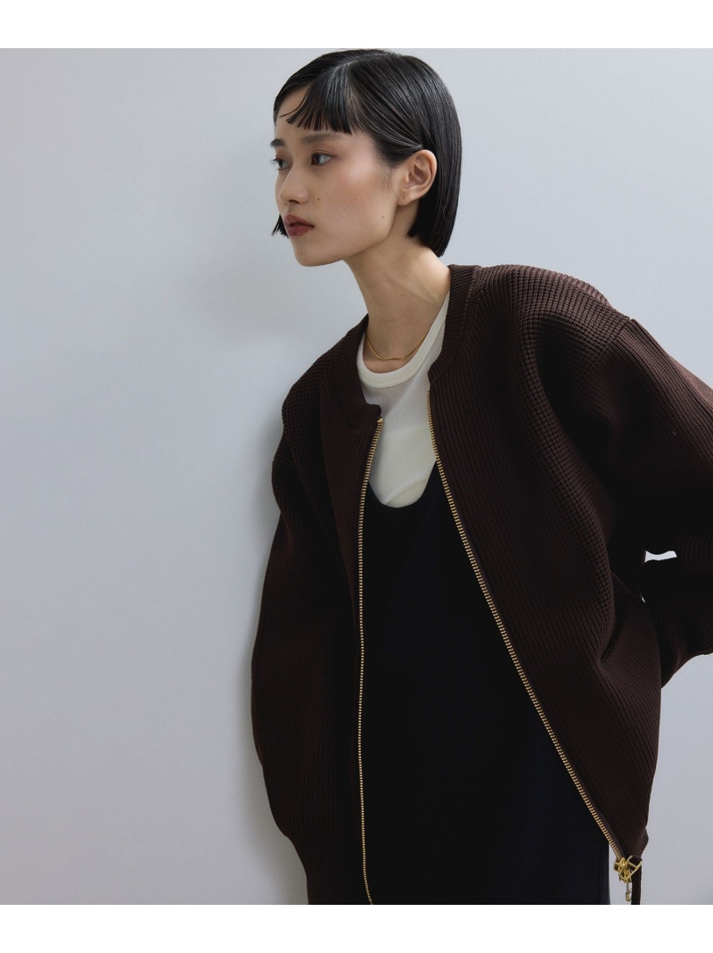楽天市場】【WEB限定】・【サステナブル】ジップニットカーディガン