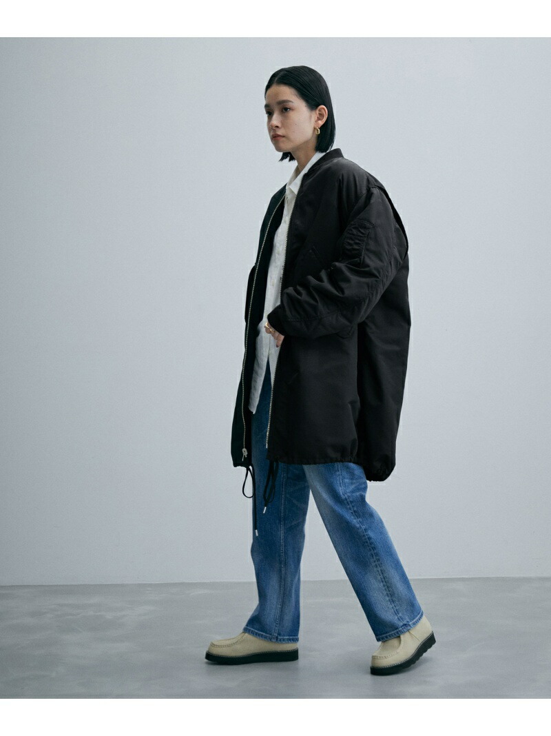 楽天市場】《ドラマ着用》【サステナブル】MA-1ボアリバーシブルコート