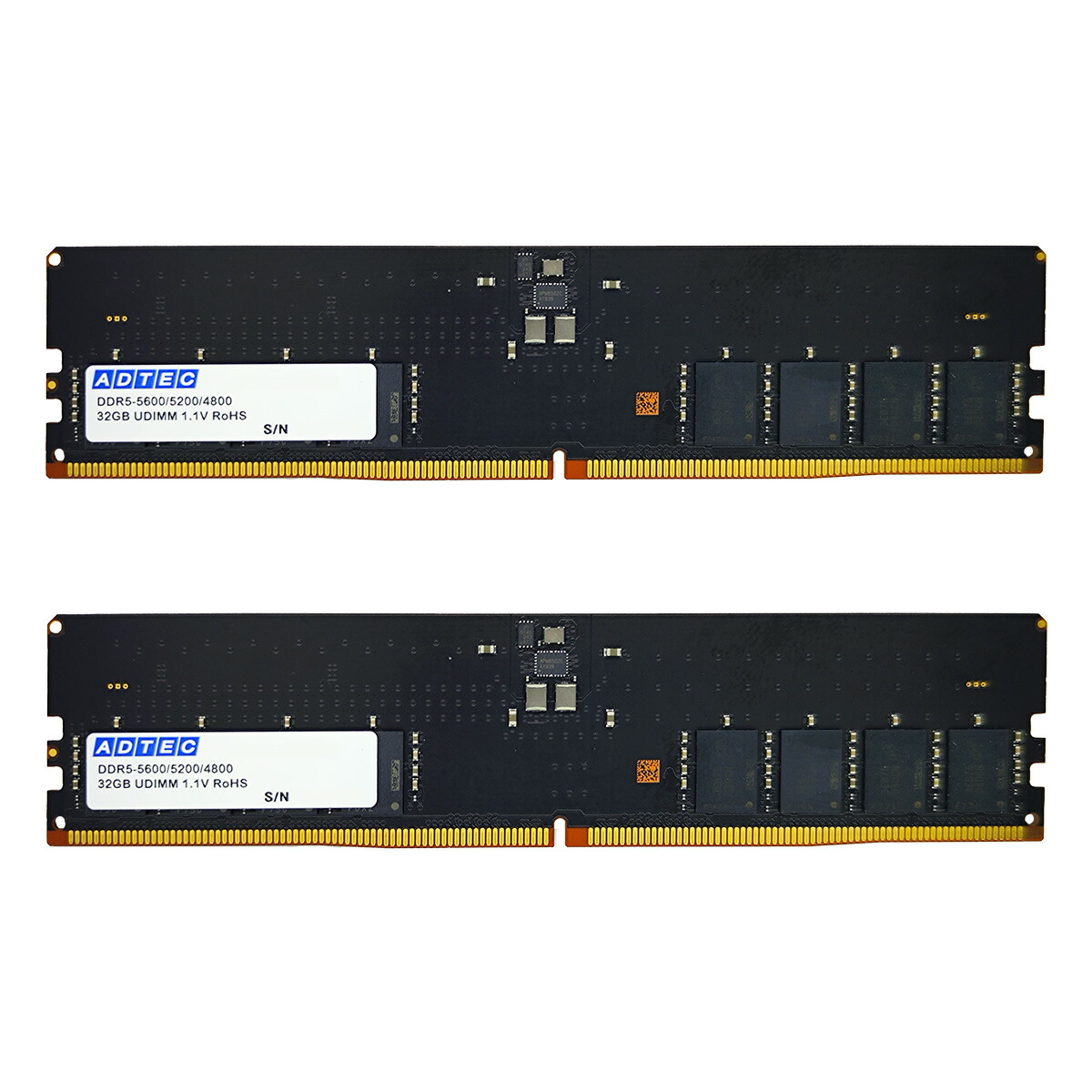 楽天市場】アドテック メモリ DDR5-5600 UDIMM 8GB 16GB 32GB 64GB