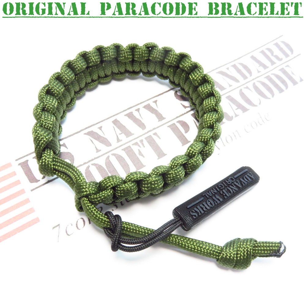 楽天市場】パラコード ブレスレット【 グリーン オリーブドラブ