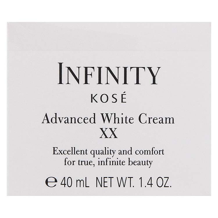 楽天市場】インフィニティ アドバンスト ホワイト クリーム XX 40g