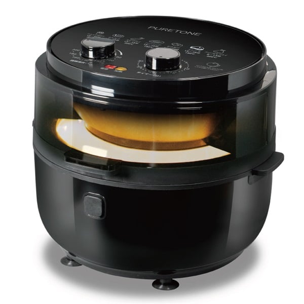 楽天市場】PURETONE ノンフライヤーZERO ブラック HTC-353 : イオン