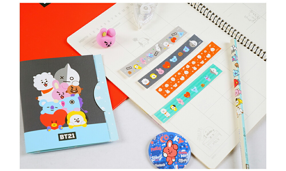 楽天市場】【Kit-L】BT21 Masking Tape Kit L【送料無料】公式グッズ
