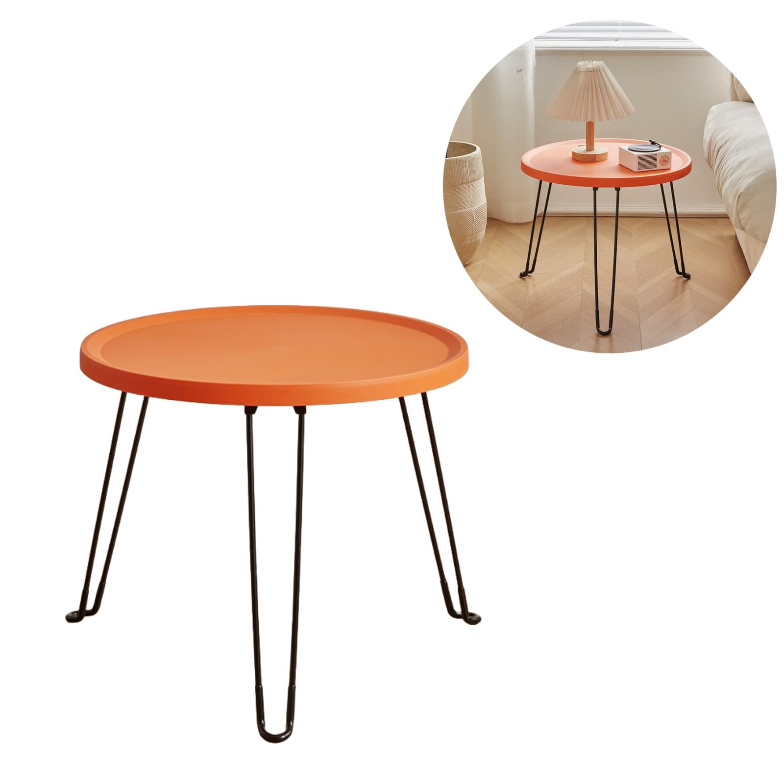 楽天市場】サイドテーブル 折りたたみ 丸テーブル サイドテーブル 直径