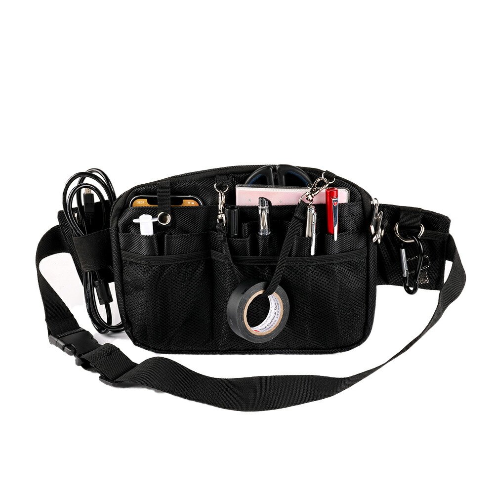 楽天市場】多機能 2way ウエストポーチ Mサイズ ナースポーチ ウエスト