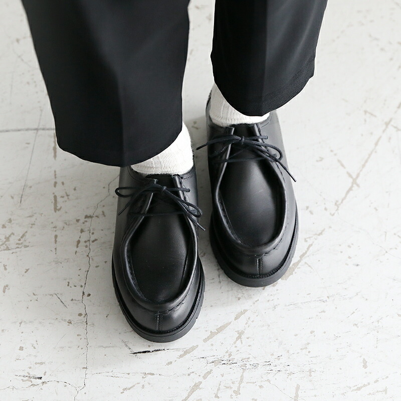 KlEMAN クレマン パドロール チロリアンシューズ ブラック サイズ43