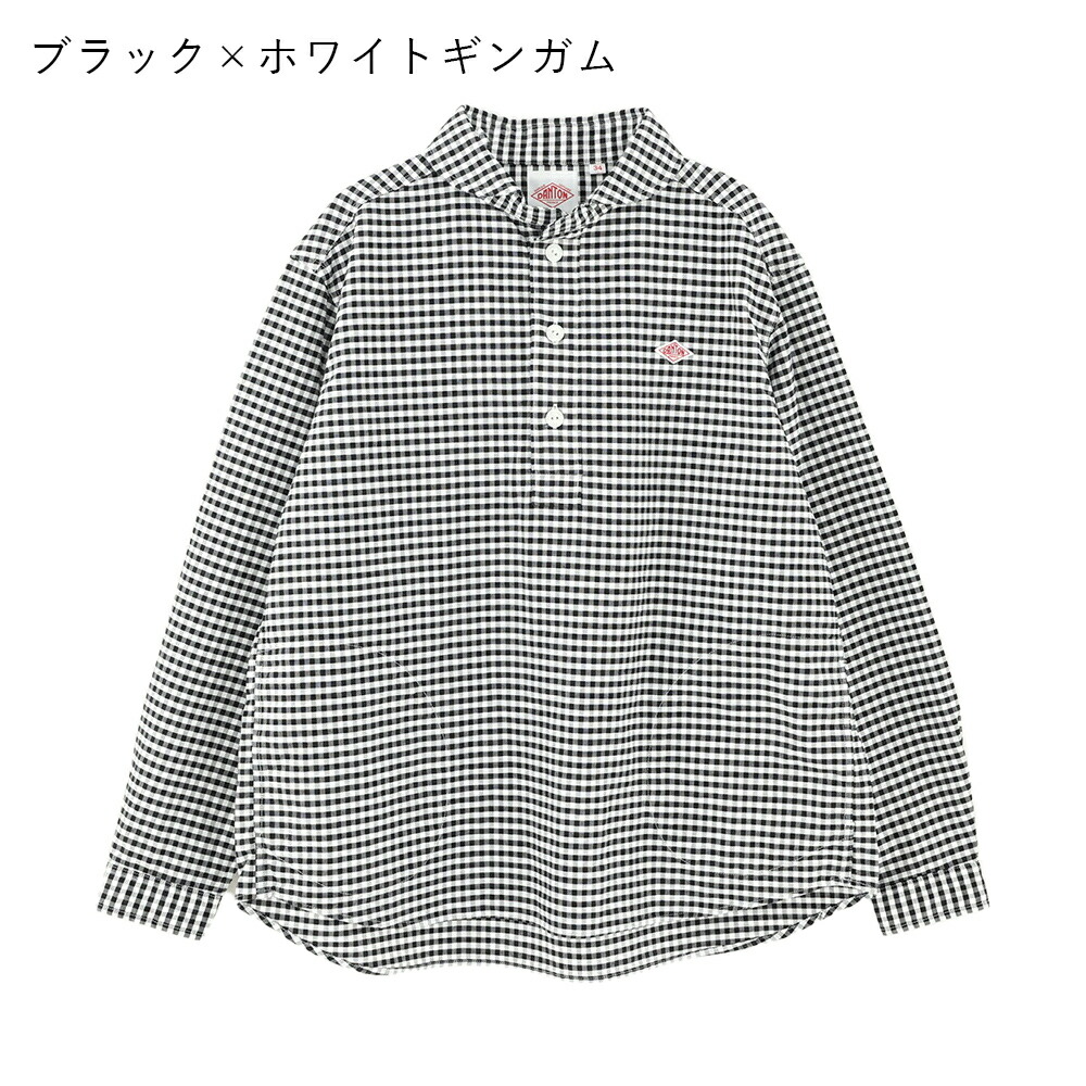 楽天市場】【2026春夏】 ダントン DANTON 長袖丸襟ポケット付 プル