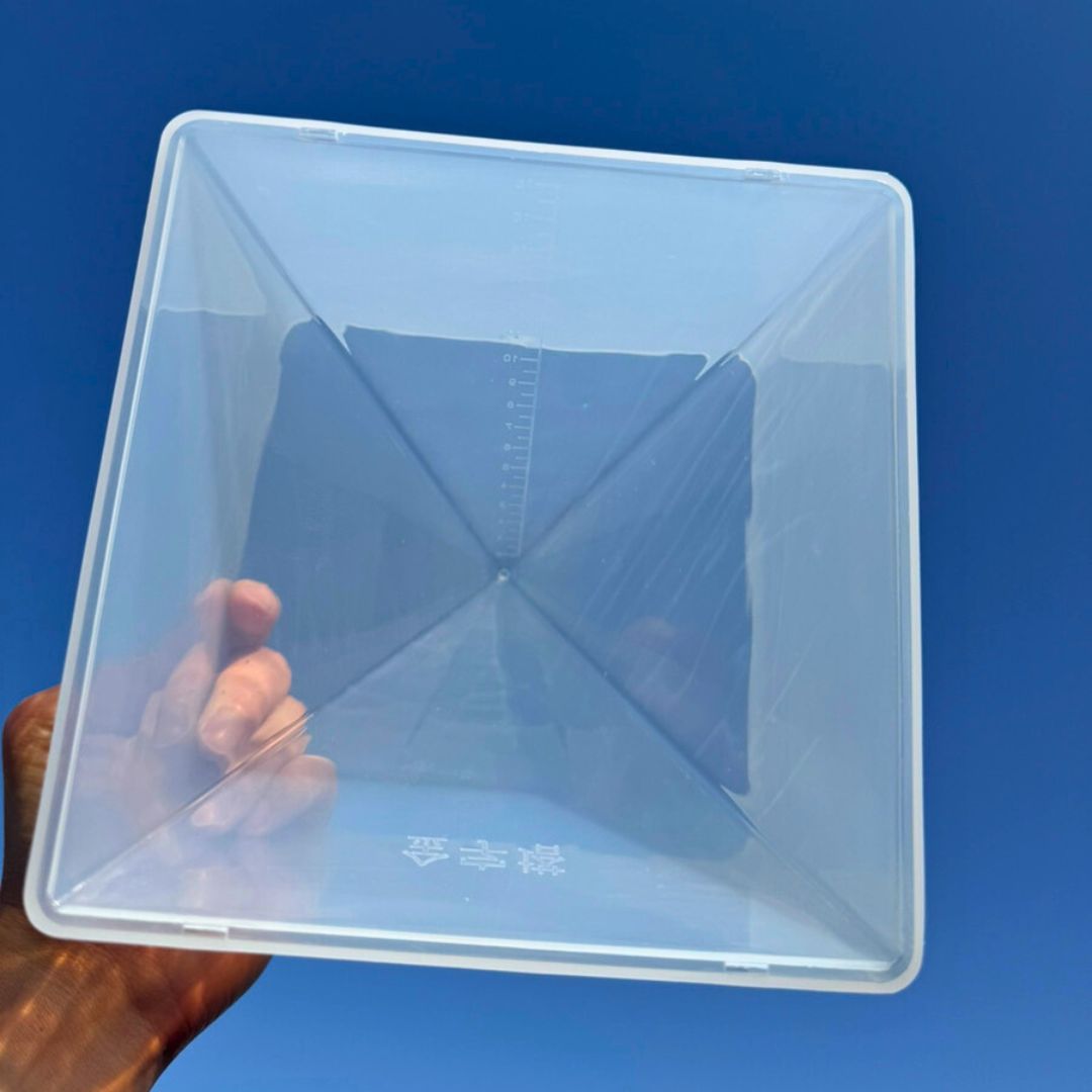 楽天市場】DIY オルゴナイト 作成 キット 10cm ピラミッド型 シリコン