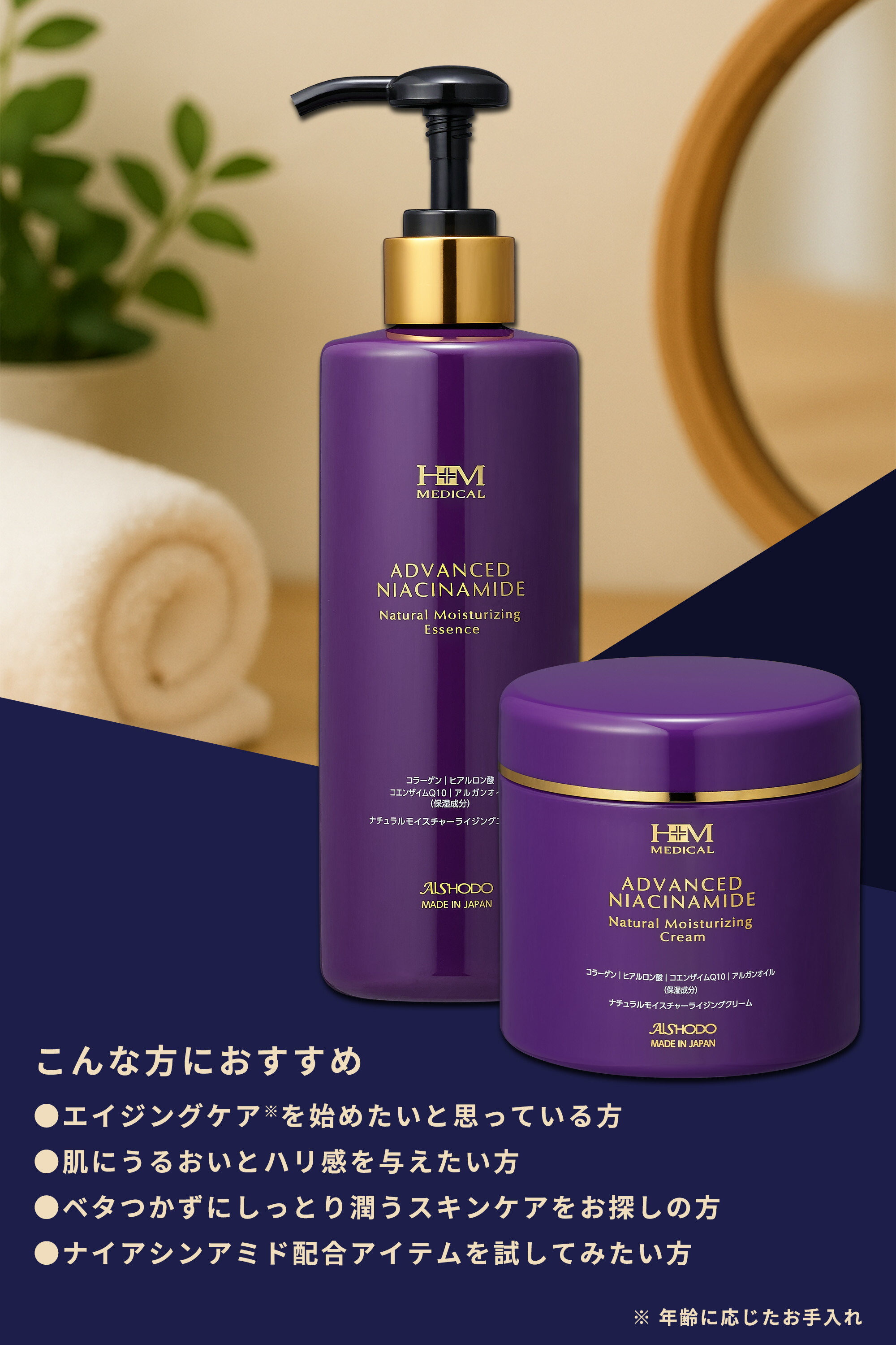 CHURUMI ナイアシンアミド フェイスクリーム 3本セット CHURUMI