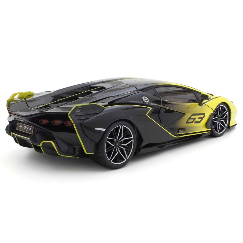 楽天市場】ミニカー 1/18 ランボルギーニ シアン FKP37 イエロー 特別