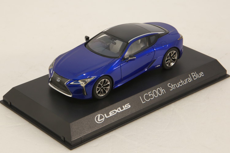 楽天市場】レクサス特注 京商 1/43 レクサス LC500h ブルーKyosho 1:43