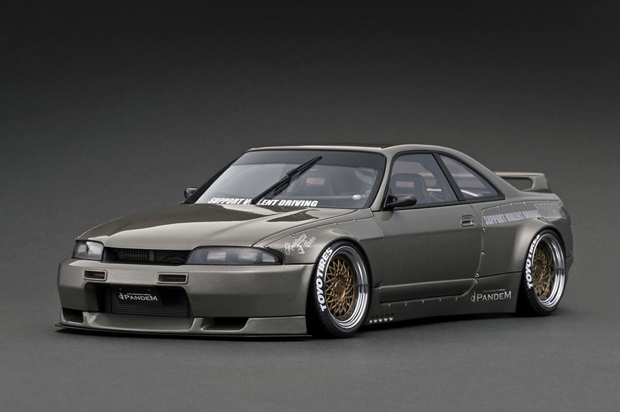 楽天市場】イグニッションモデル 1/18 パンデム GT-R(BCNR33) ガン