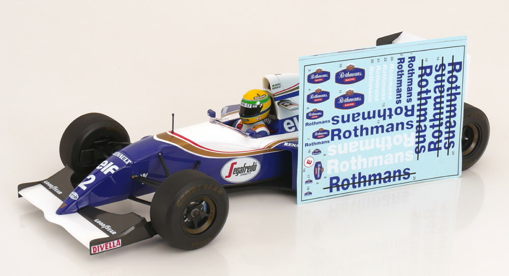 楽天市場】ミニチャンプス 1:12 ウィリアムズ ルノー FW16 30周年記念