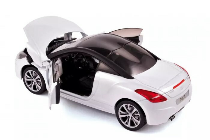楽天市場】ノレブ 1/18 プジョーRCZ 2012 パールホワイト/ブラック