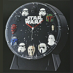 楽天市場】リズム時計☆スターウォーズ目覚し時計【12FIGURES ALARM