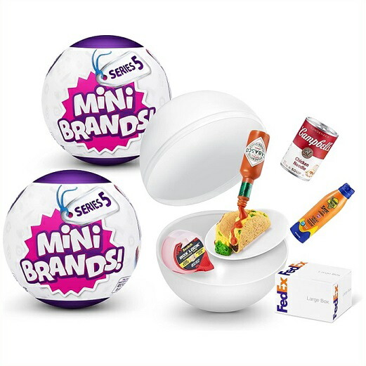 楽天市場】【5 Surprise 】 Mini Brands ミニブランズ ミステリー