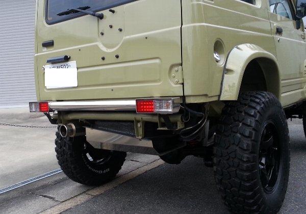 楽天市場】ジムニーJA11 リアバンパー 40mmボディリフト用送料