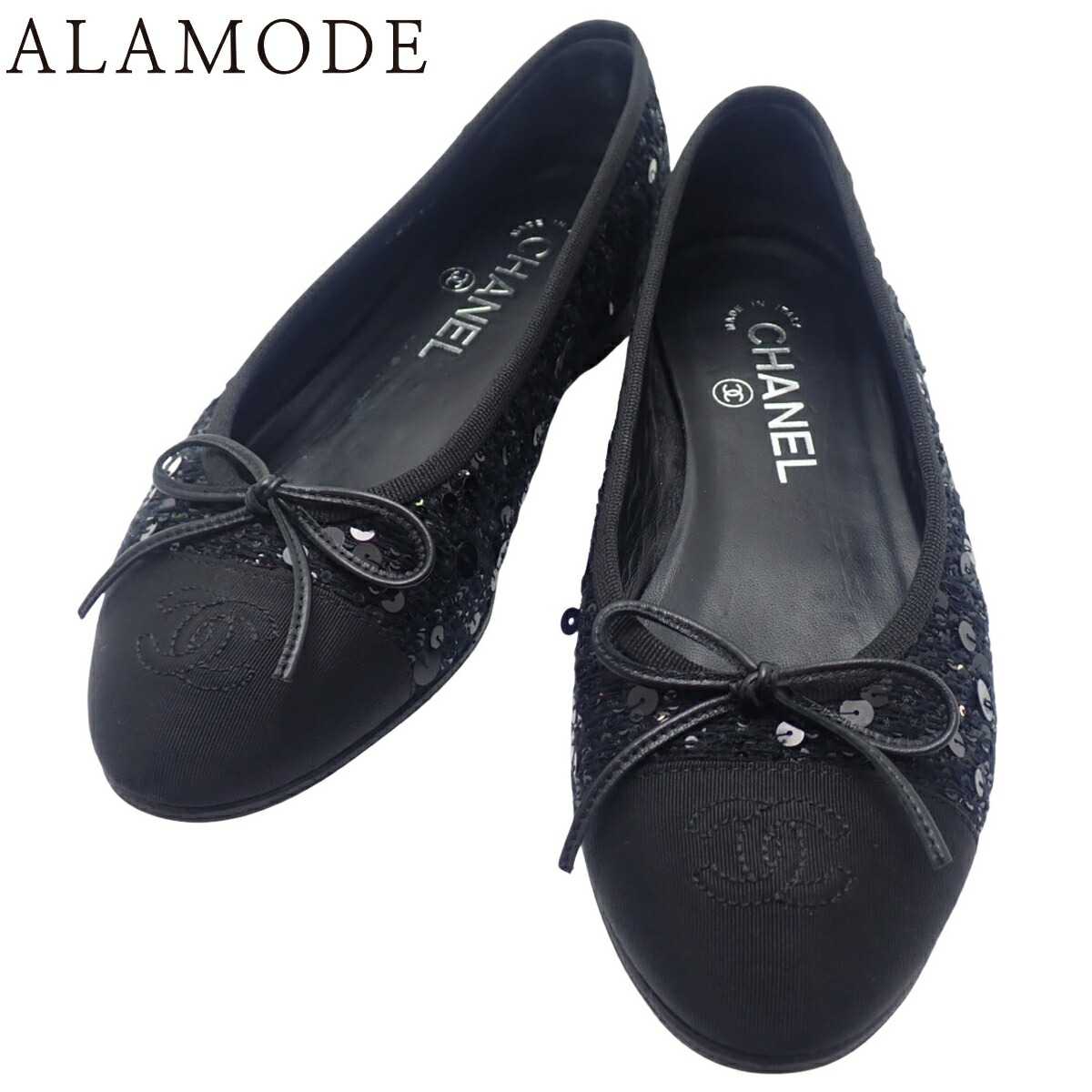 シャネル CHANEL G28651 フラットシューズ 35 1/2C 楽天市場】シャネル