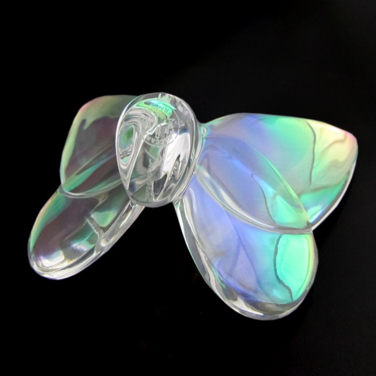 楽天市場】バカラ Baccarat クリスタルフィギュア ラッキーバタフライ