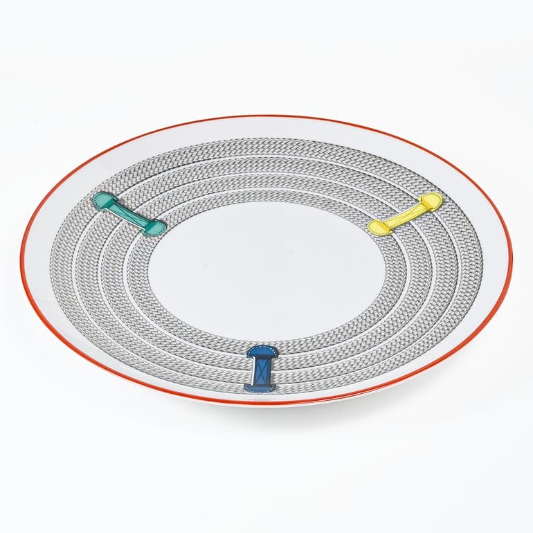 楽天市場】エルメス HERMES デザートプレート 21cm ペア トレサージュ