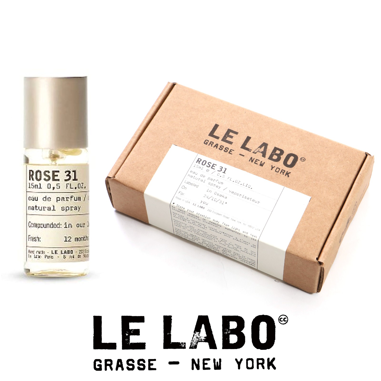 楽天市場】【ショッパー付き 国内正規品】 LE LABO ROSE 31 15ml