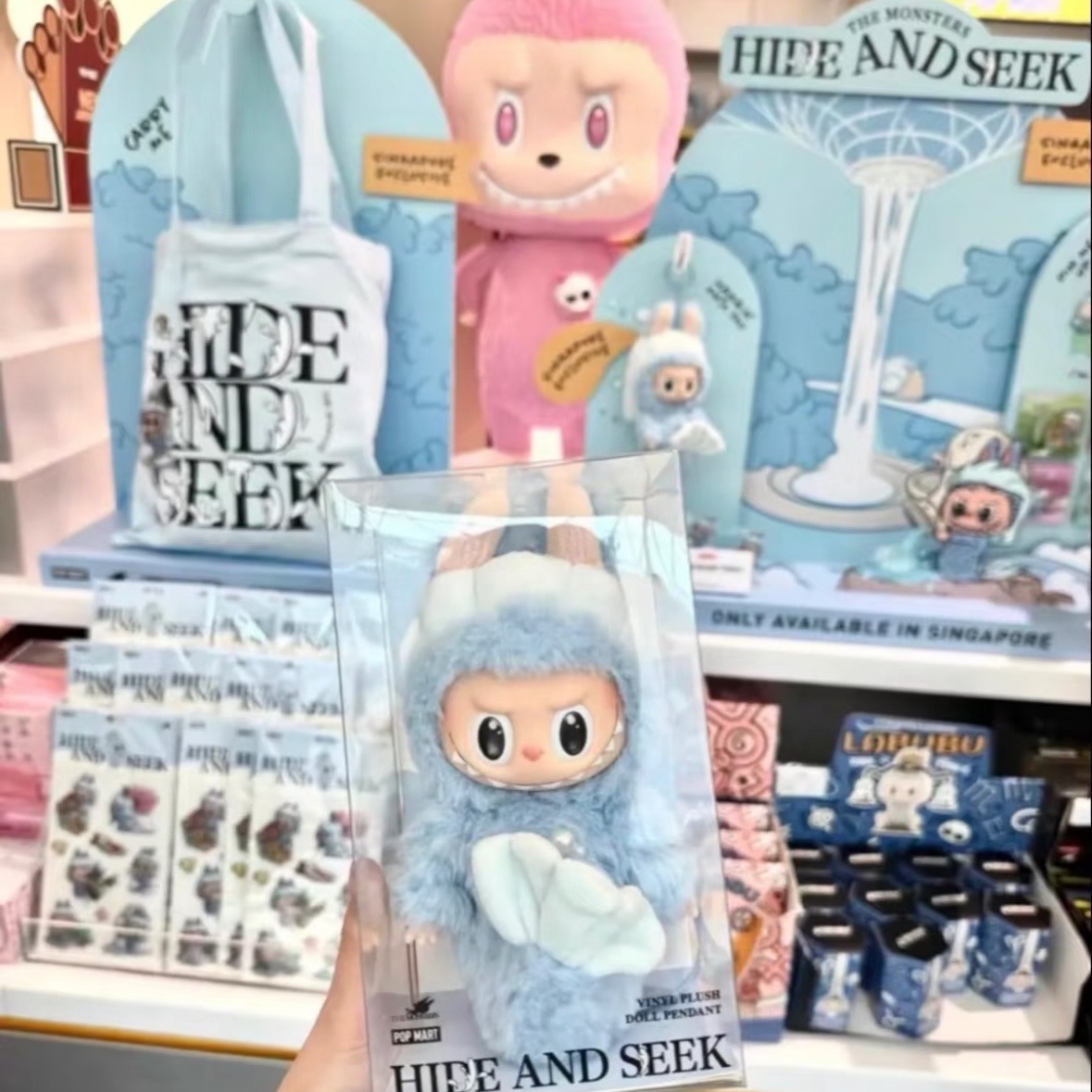 楽天市場】日本未入荷 Pop Mart ラブブ ハイド アンド シーク イン