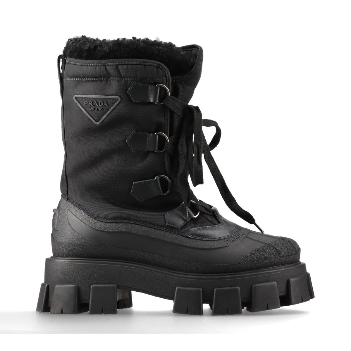 楽天市場】【中古】プラダ Re Nylon リ ナイロン ナイロン×レザー