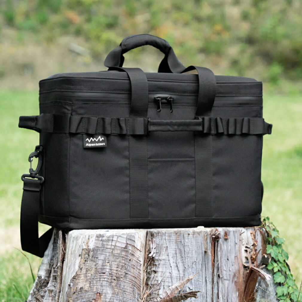 楽天市場】アルペンアウトドアーズ 高保冷 ソフトクーラー25 ブラック