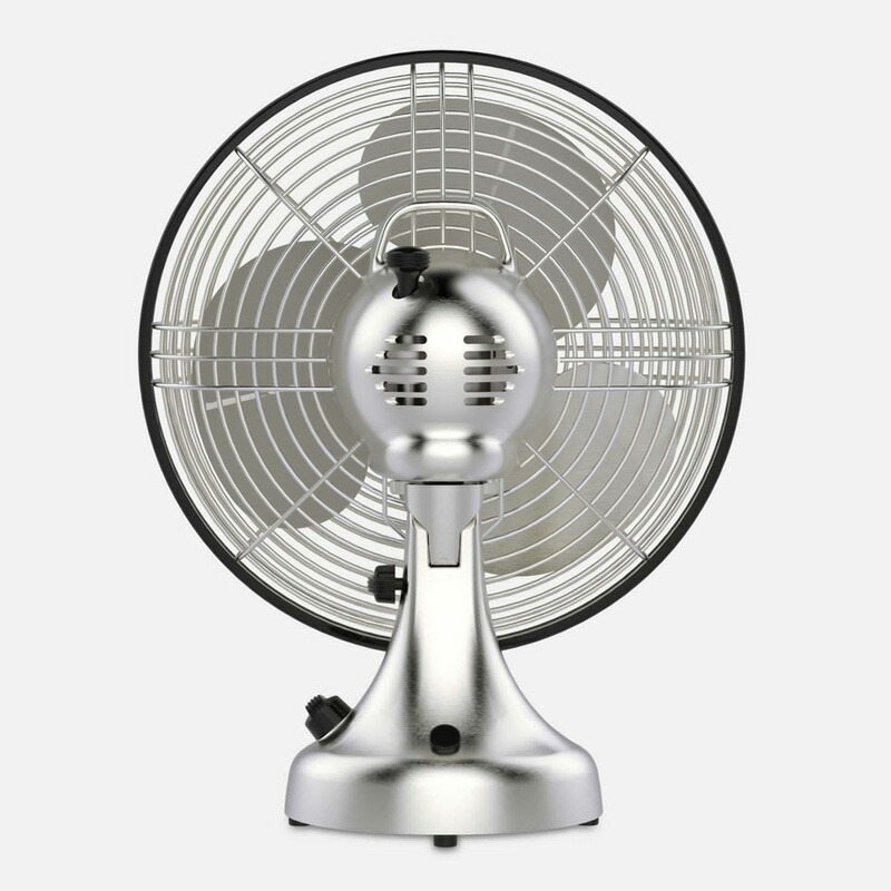 楽天市場】ボルネード 扇風機 ビンテージファン シルバースワン S