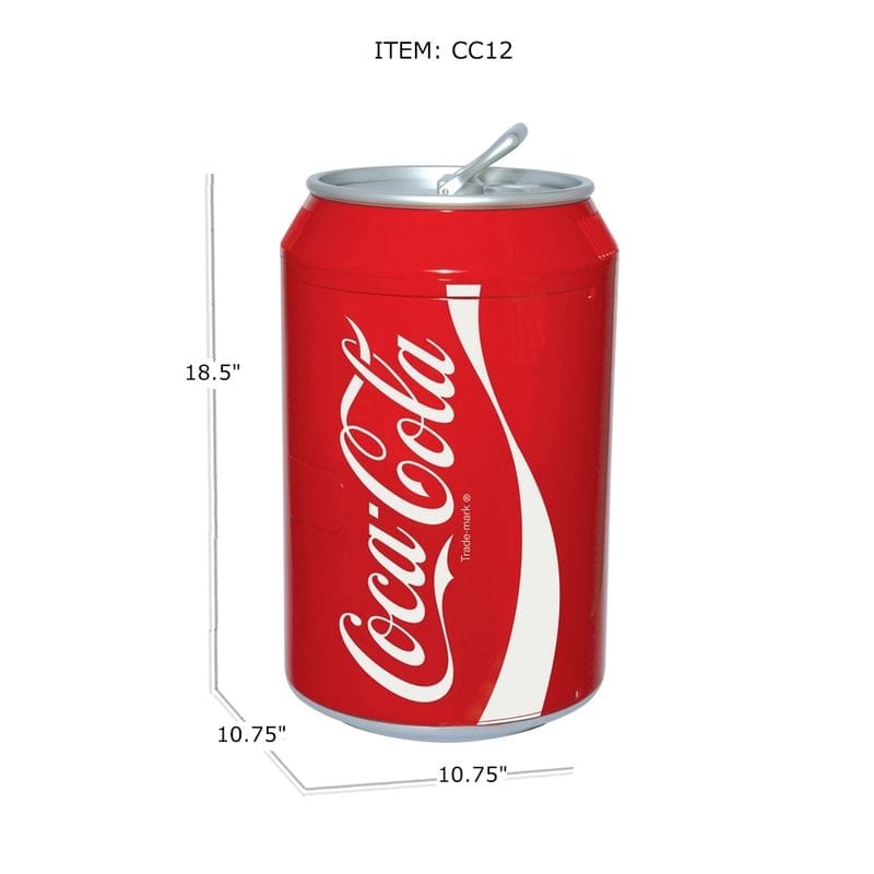 楽天市場】コカ・コーラ 冷蔵庫 保冷庫 車の中でも使える 缶型タイプ