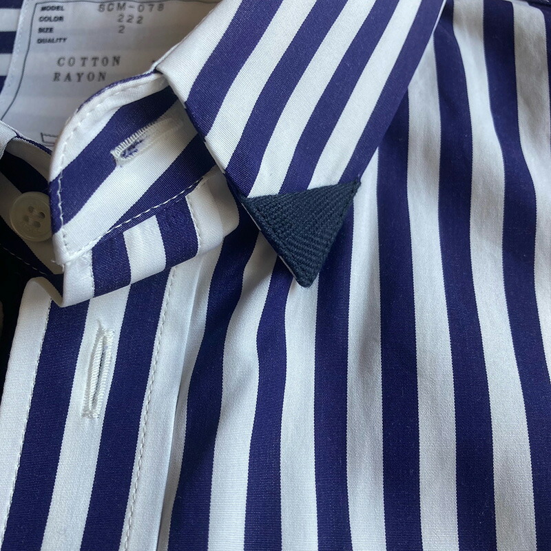 楽天市場】sacai サカイ コットン ポプリンシャツ SCM078 メンズ 222