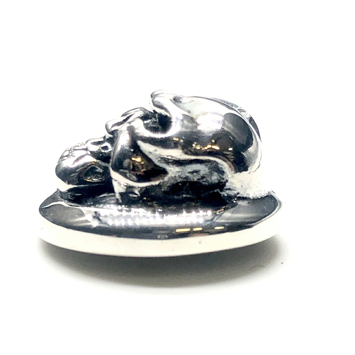 楽天市場】送料無料 ALZUNI アルズニ シルバー コンチョ スカル 950