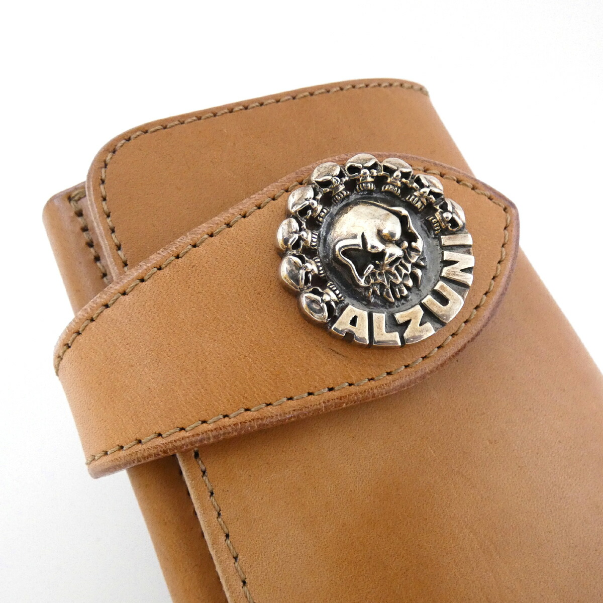 楽天市場】送料無料 ALZUNI アルズニ シルバー コンチョ スカル 950