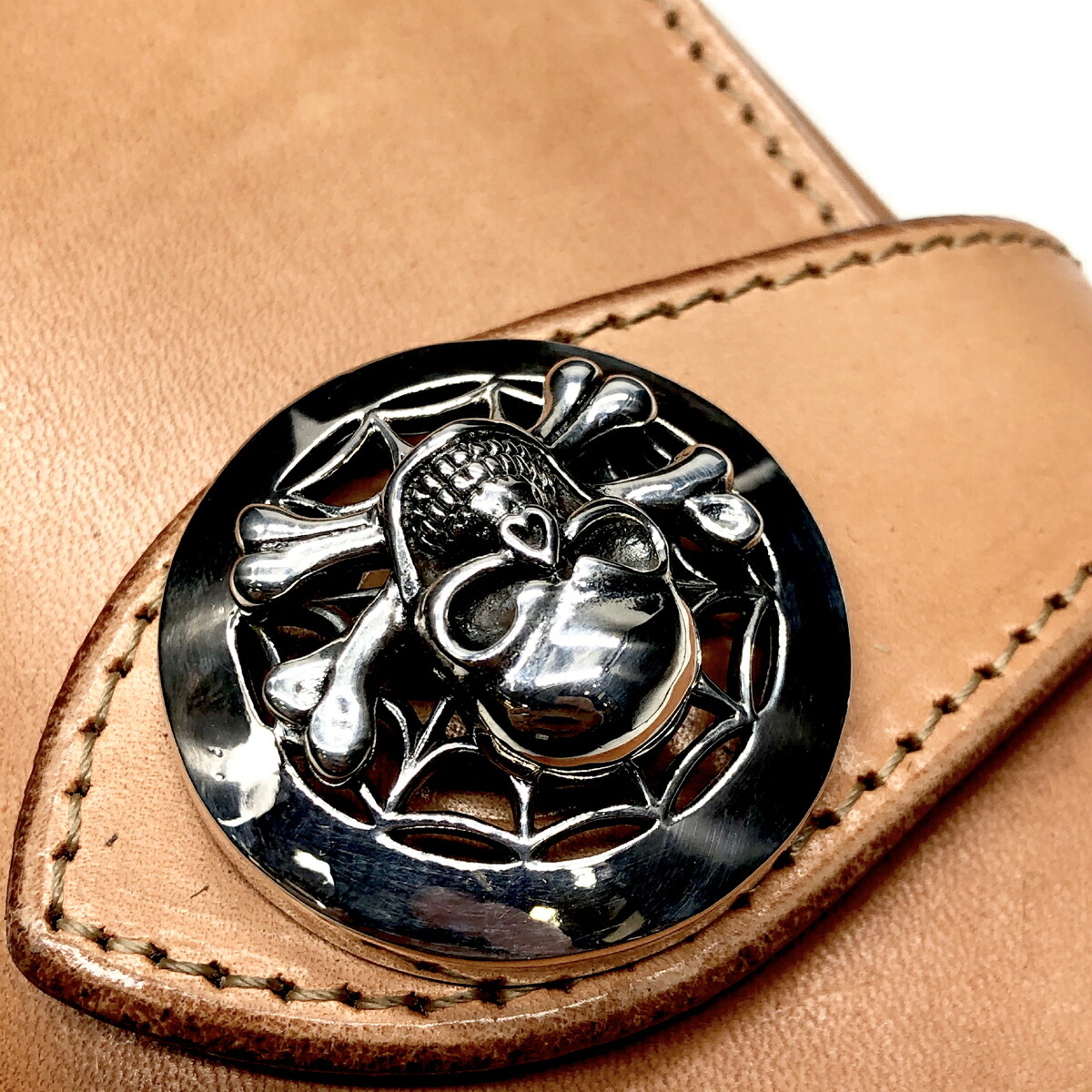 楽天市場】送料無料 ALZUNI アルズニ シルバー コンチョ スカル スカル