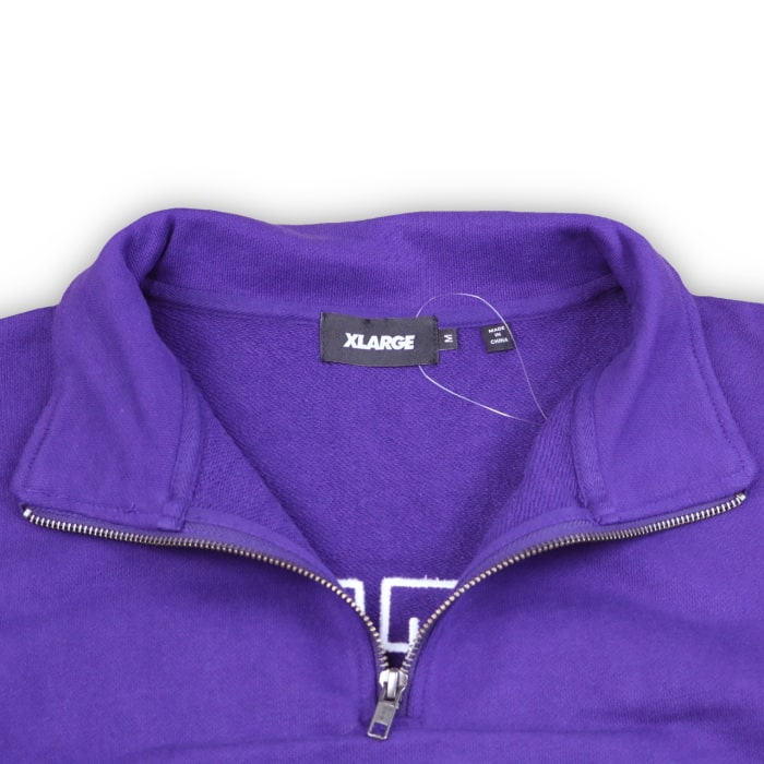 楽天市場】XLARGE ARCH LOGO HALF ZIP SWEATSHIRT エクストララージ