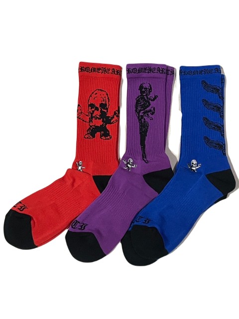 楽天市場】3足セット Chrome Hearts クロムハーツ FOTI SOCKS Lサイズ