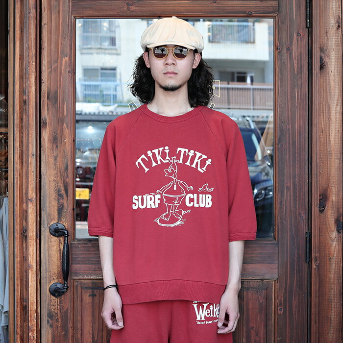 楽天市場】WEIRDO ウィアード / 「TIKITIKI SURF CLUB - S/S SWEAT