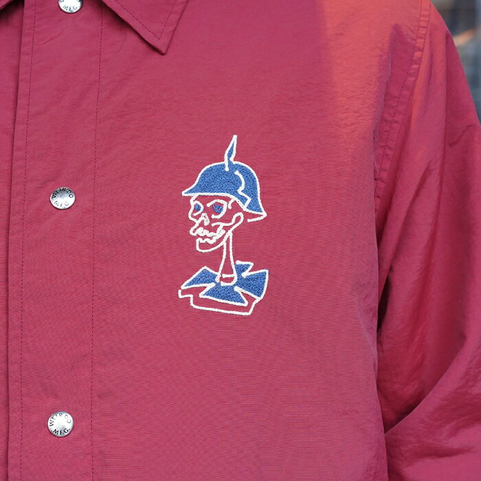 楽天市場】WEIRDO ウィアード / 「RED WRD - COACH JACKET / BURGUNDY