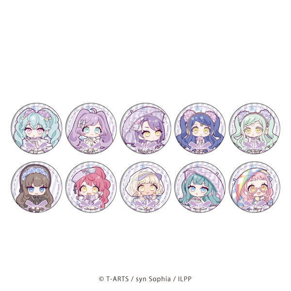 楽天市場】缶バッジ「アイドルランドプリパラ」04/ミニキャラ 10個入り