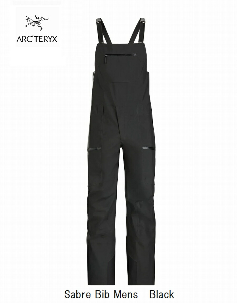 楽天市場】アークテリクス ARC'TERYX Sabre Bib Mens Black スキー